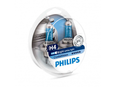 Галогеновые лампы Philips H4 Crystal Vision 4300К набор